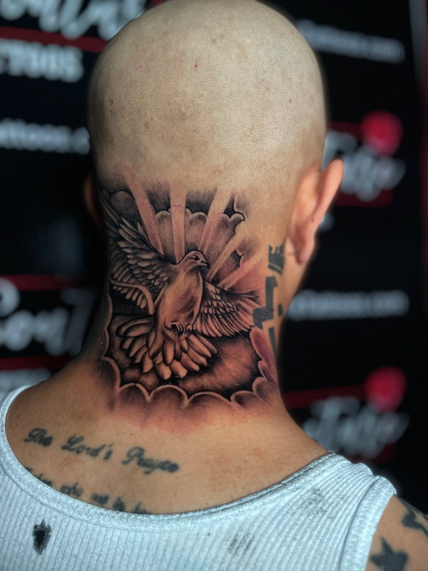 szndrxz in 2023  Neck tattoo for guys Neck tattoo Best neck tattoos