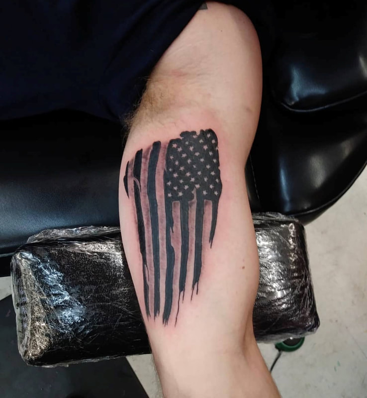 Share 78+ tattered american flag tattoo best - thtantai2