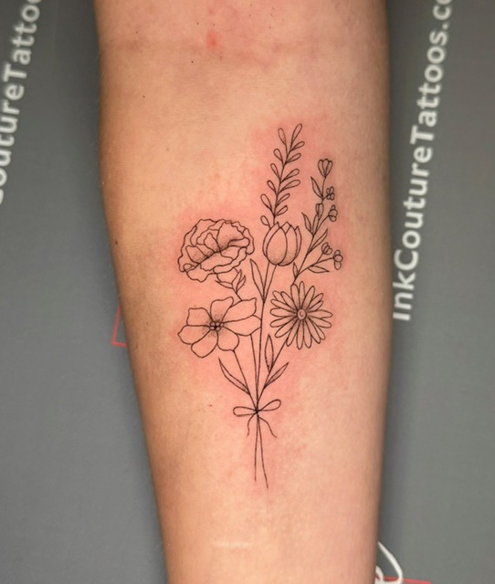 Fine Line Tattoos in Austin TX: Delicate, Minimalist Ink at Ink Couture on Research Blvd
