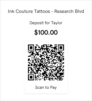 QR code Deposit for Taylor